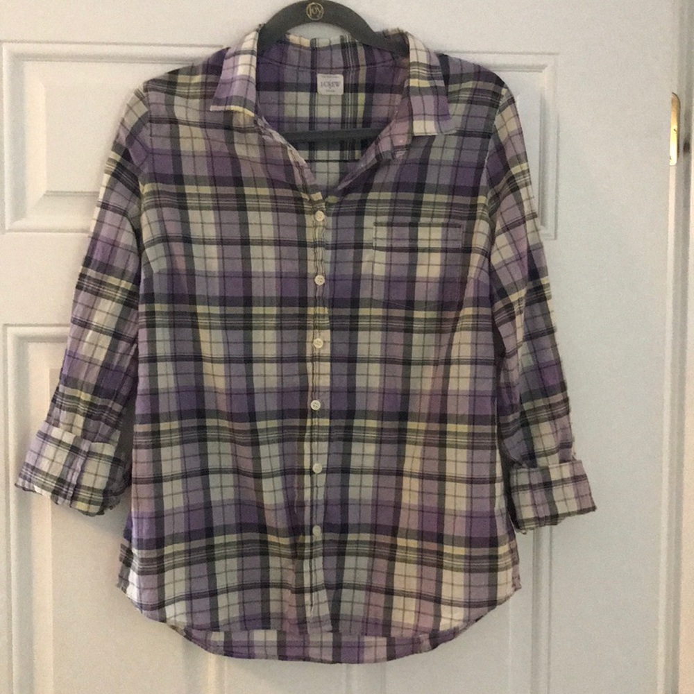 J crew button down